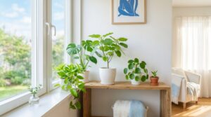 みずみずしい新緑と朝の光|新しい始まりと明るい未来を感じさせるイメージ